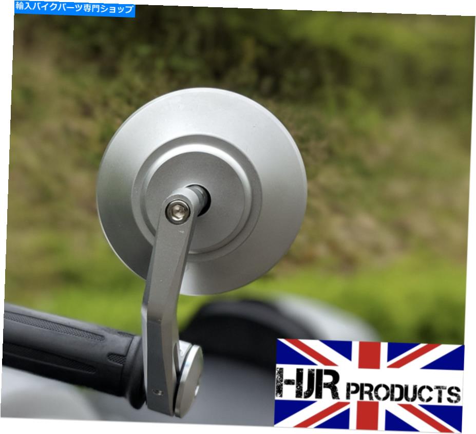Mirror CNCシルバーバーエンドミラーホンダCB650純正品質ペアHJR製品 CNC Silver Bar End mirrors Honda CB650 genuine quality pair HJR Product【並行輸入品】