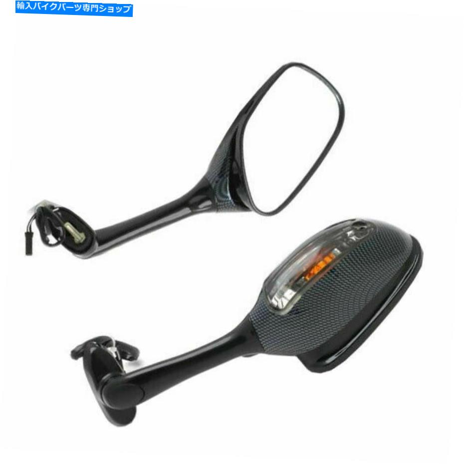Mirror ミラーはSuzuki GSX-R 600 2006-2014 GSXR1000 2005-2014のSiganalsを回します。 Mirrors Turn Siganals For Suzuki GSX-R 600 2006-2014 GSXR1000 2005-2014 CARB U.S【並行輸入品】