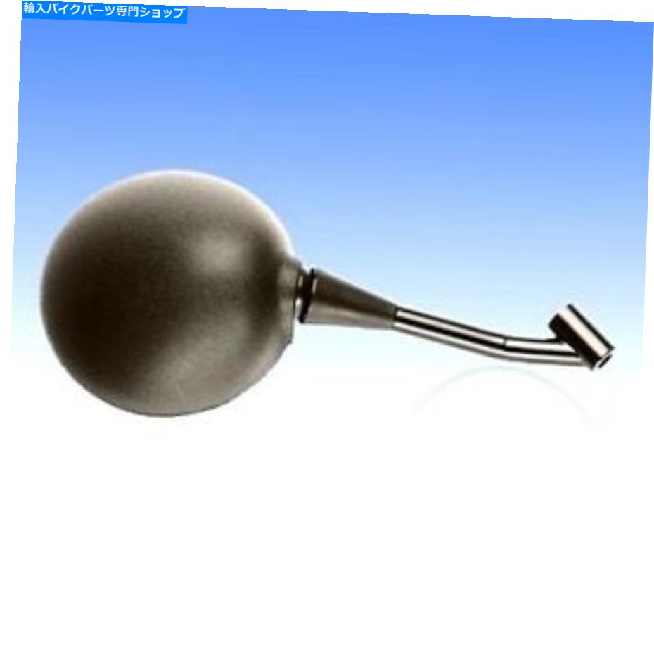 Mirror BMW K1 1000 1988 - 1993のためのミラーの黒い丸い右手 Mirror Black Round Right Hand For BMW K1 1000 1988 - 1993【並行輸入品】