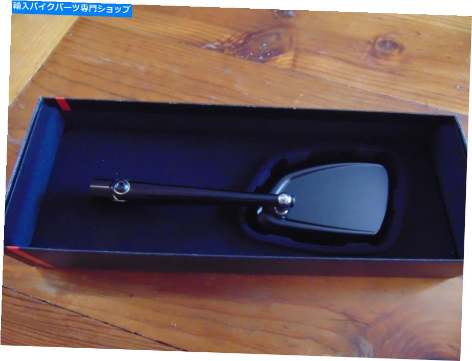 Mirror DUCATI RIZOMA LHアルミニウムリアビューミラーブラック96880541AA Ducati Rizoma LH Aluminum Rear-View Mirror Black 96880541AA【並行輸入品】