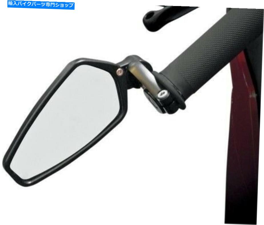 Mirror CRG AO-100ブラックアローバーエンドミラーユニバーサル7/8 \