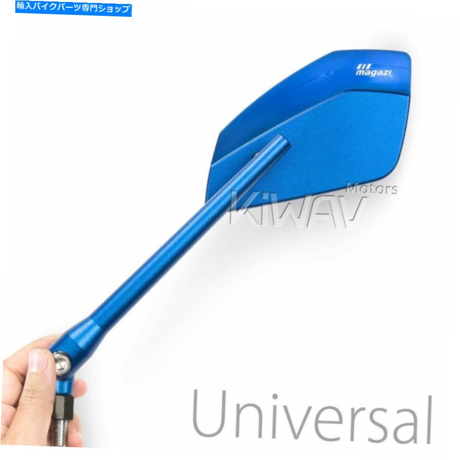 Mirror オートバイのミラークレアバイ青い堅牢な凸の非球面フィットほとんどの自転車ε Motorcycle mirrors CleaverII blue robust convex aspheric fit most bike ε【並行輸入品】 46,993円