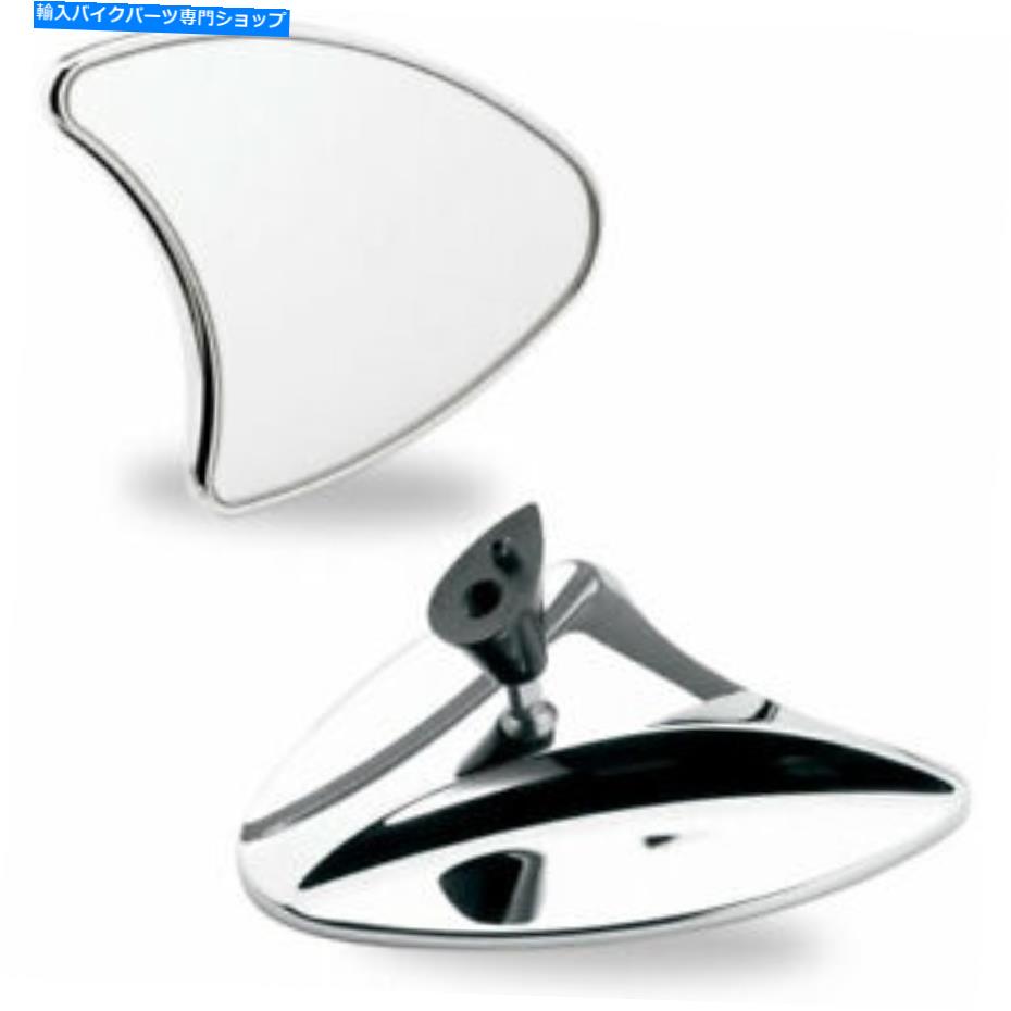 Mirror パフォーマンスマシンPM Chromeフェアリングミラー対ハーリーツーリングFL 14-20 Performance Machine PM Chrome Fairing Mirrors Pair for Harley Touring FL 14-20【並行輸入品】|Us Custom Parts Shop USDM