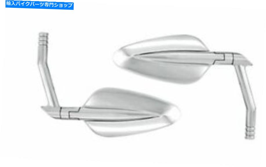 Mirror オートバイミラーセットのパフォーマンス機械クローム矢印視ねじ Performance Machine Chrome Arrow Vision Screw in Motorcycle Mirror Set【並行輸入品】|Us Custom Parts Shop USDM