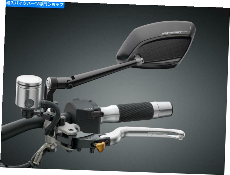 Mirror Rizoma 4Dミラー(サイド&カラー:右、ブラック) Rizoma 4D Mirror (Side & Colour: Right, Black)【並行輸入品】|Us Custom Parts Shop USDM