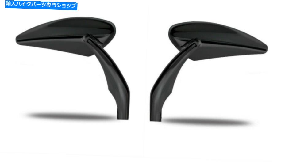 Mirror パフォーマンスマシンPMブラックトルクハンドルバーミラー対左右ハーレーM Performance Machine PM Black Torque Handlebar Mirrors Pair Left & Right Harley M【並行輸入品】 46,993円