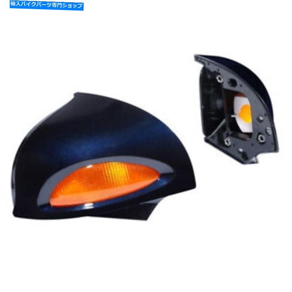 Mirror BMW R1100 RT R1100 RT1150 RT1100 RTのためのバックミラー＆アンバーターン信号フィット RearView Mirrors & Amber Turn Signal Fit For BMW R1100 RT R1100 RTP R1150 RT【並行輸入品】