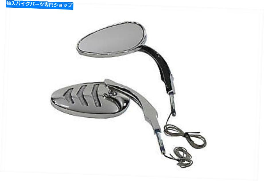 Mirror 爆発者LEDミラーセットビレット Detonator LED Mirror Set Billet【並行輸入品】|Us Custom Parts Shop USDM