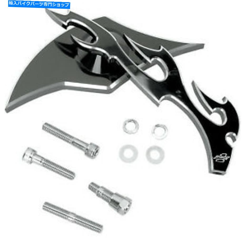 Mirror プロワンミラーフレームブラック右104230B Pro-One Mirror Flame Black Right 104230B【並行輸入品】｜Us Custom Parts Shop USDM