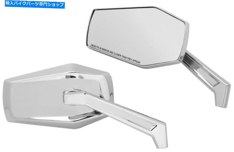 Mirror クライャキンミラーヘクス広角CHR 5918 KURYAKYN MIRROR HEX WIDE ANGLE CHR 5918【並行輸入品】｜Us Custom Parts Shop USDM