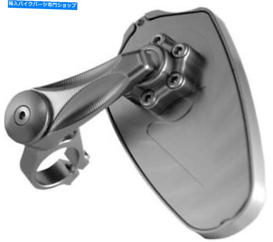 Mirror PowerStands Racing Felipeバーエンドミラーガンメタル00-00209-29 Powerstands Racing Felipe Bar End Mirror Gun Metal 00-00209-29【並行輸入品】