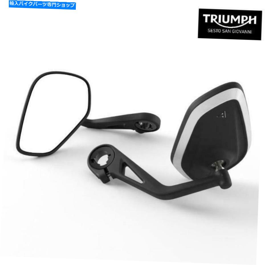 Mirror SET MRRORS ROUD VIEW 'BAR-END'オリジナルA9630826 Triumph Speed Triple 1200 RS Set Mirrors Rear View 'bar-Ends' Original A9630826 TRIUMPH Speed Triple 1200 RS【並行輸入品】