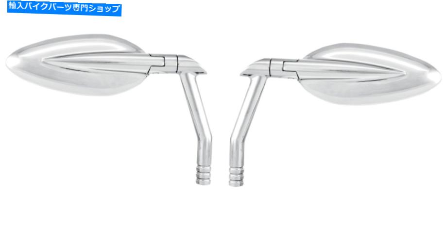 Mirror パフォーマンスマシンPMクロームビジョンブレードミラーペアハーレーフランダイナソフト Performance Machine PM Chrome Vision Blade Mirrors Pair Harley FLH Dyna Softail【並行輸入品】|Us Custom Parts Shop USDM