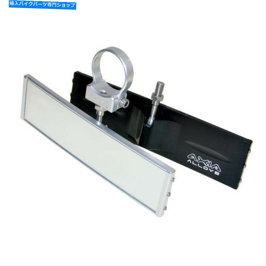 Mirror Axia Alloy 9 "Silver Panoramic Reserview Mirror(Post Clamp)クランプは含まれていません Axia Alloy 9" Silver Panoramic Rearview Mirror (POST CLAMP) CLAMP NOT INCLUDED【並行輸入品】|Us Custom Parts Shop USDM