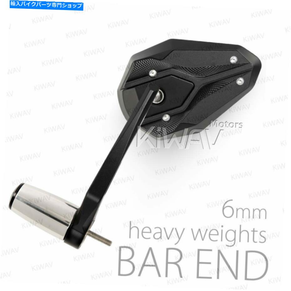 Mirror バーエンドミラーVIPERII ALLブラックエクストラヘビーバーエンド6mm aprilia RSV1000 Bar end mirror ViperII all black extra heavy bar end 6mm fits Aprilia RSV1000【並行輸入品】 51,043円