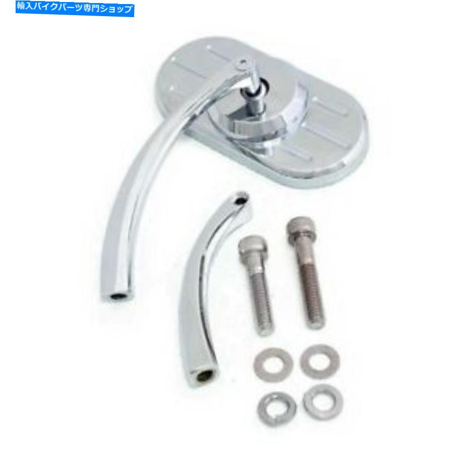 Mirror 1ペアミラーラスカルクロム、ハーリーダビッドソン 1 Pair Mirror Rascal Chrome, for Harley Davidson【並行輸入品】