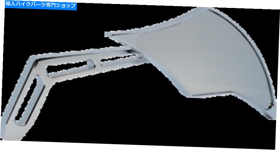 Mirror プロ1業績クロム右週末戦士ビレットアルミニウムミラー102301 Pro-One Performance Chrome Right Weekend Warrior Billet Aluminum Mirrors 102301【並行輸入品】
