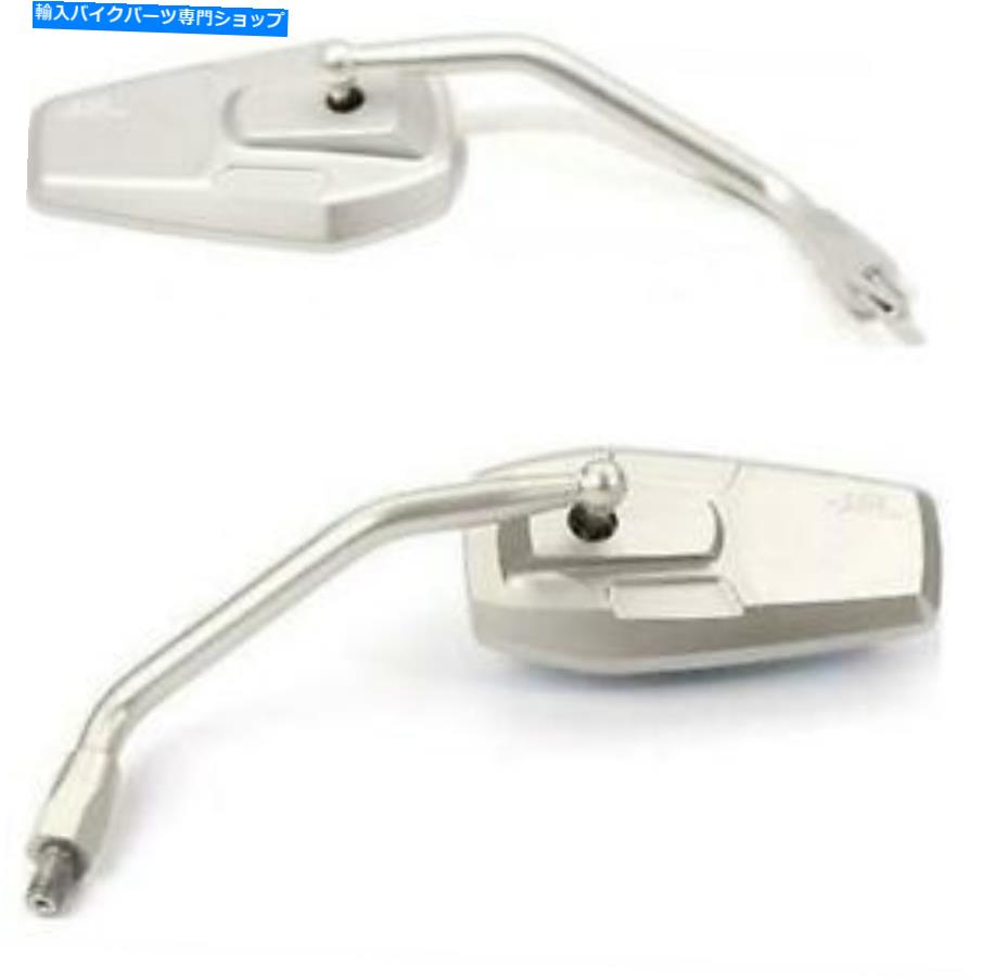 Mirror LSLシルバーゴニアミラーペアカスタムEマーク LSL Silver Gonia Mirror Pair Custom E-Marked【並行輸入品】|Us Custom Parts Shop USDM