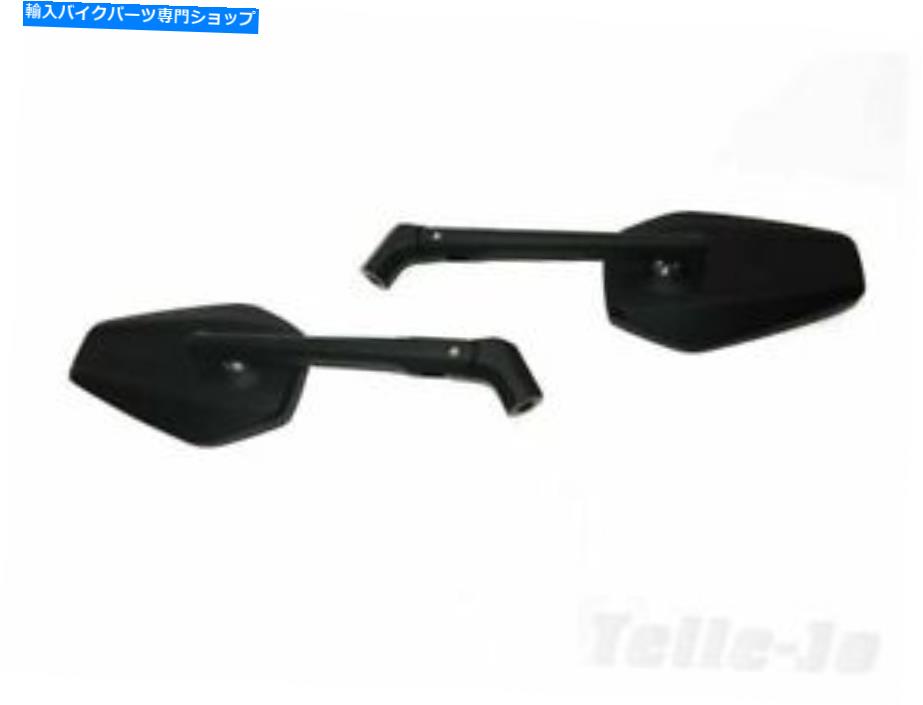 Mirror アルミブラックマット+ E認定ハーレーブレイクアウト製ミラーペア Mirror Pair Made of Aluminium Black Matte + E-Certified Harley Breakout【並行輸入品】｜Us Custom Parts Shop USDM