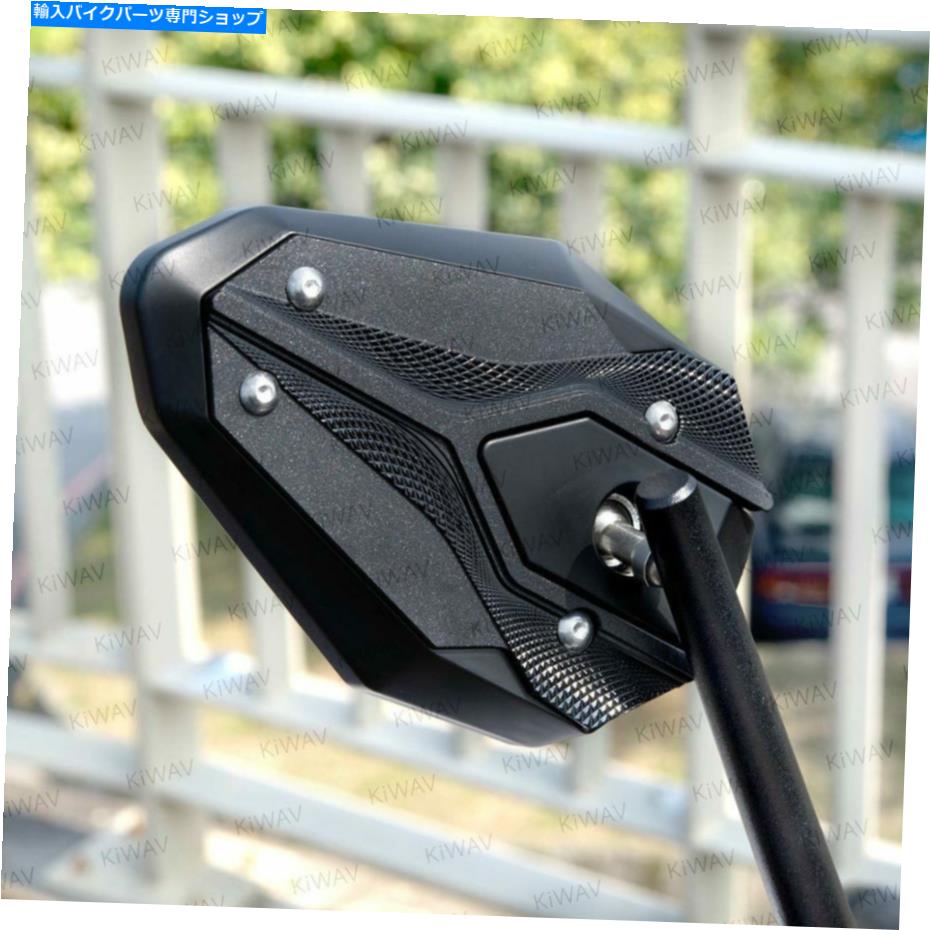Mirror Viperiiバーエンドミラーブラックフィット勝利Bonneville 17-UP T100、16 UP T120 ViperII bar end mirror black fits Triumph Bonneville 17-up T100, 16-up T120【並行輸入品】