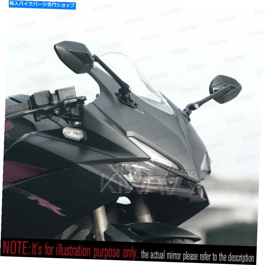 Mirror 黒毒フェアリングミラークロームアダプターABSアルミニウムはCBR ZX FZR GSX-R Black Venom fairing mirrors chrome adapter ABS aluminum fits CBR ZX FZR GSX-R【並行輸入品】|Us Custom Parts Shop USDM