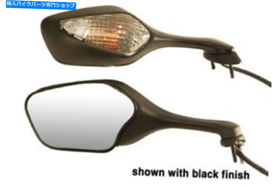 Mirror EMGO 20-35264 2008-2010ホンダCBR1000RRライトミラー付き左車ホンダ EMGO 20-35264 2008-2010 HONDA CBR1000RR With light MIRROR LEFT CAR HONDA【並行輸入品】