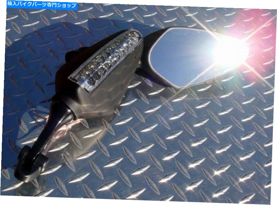 Mirror ユーロLEDミラー - GSXR TL1000R HAYABUSA SV1000 SV650 GSX650F 675 675R 250R VTR Euro LED Mirrors - GSXR TL1000R Hayabusa SV1000 SV650 GSX650F 675 675R 250R VTR【並行輸入品】