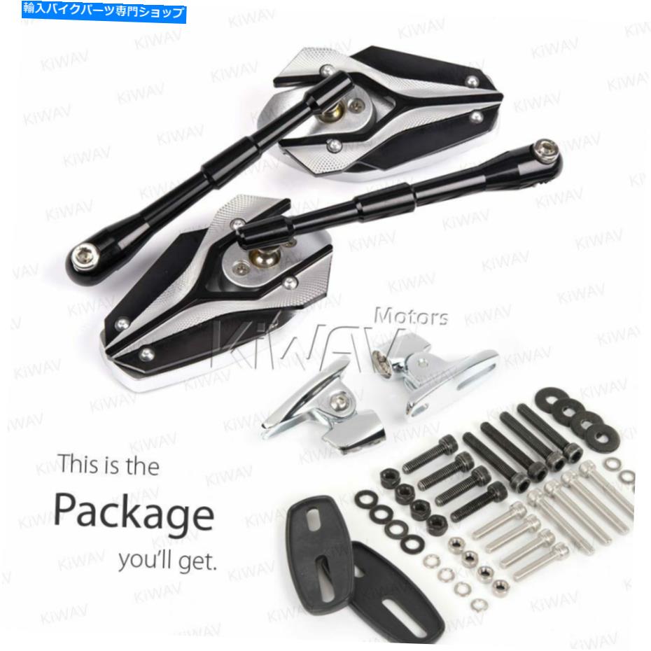 Mirror フェアリングミラーブラックビーパークロムベースはDUCATI 1299パニゲレS 15'-16 'にフィット Fairing Mirrors black VIPER chrome base fits Ducati 1299 Panigale S 15'-16'【並行輸入品】 42,131円
