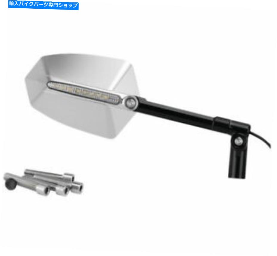 Mirror PUIG PUIG GTIターン信号ミラーブラック/アルミ右015nd PUIG Puig GTI Turn Signal Mirror Black/Aluminum Right 015ND【並行輸入品】