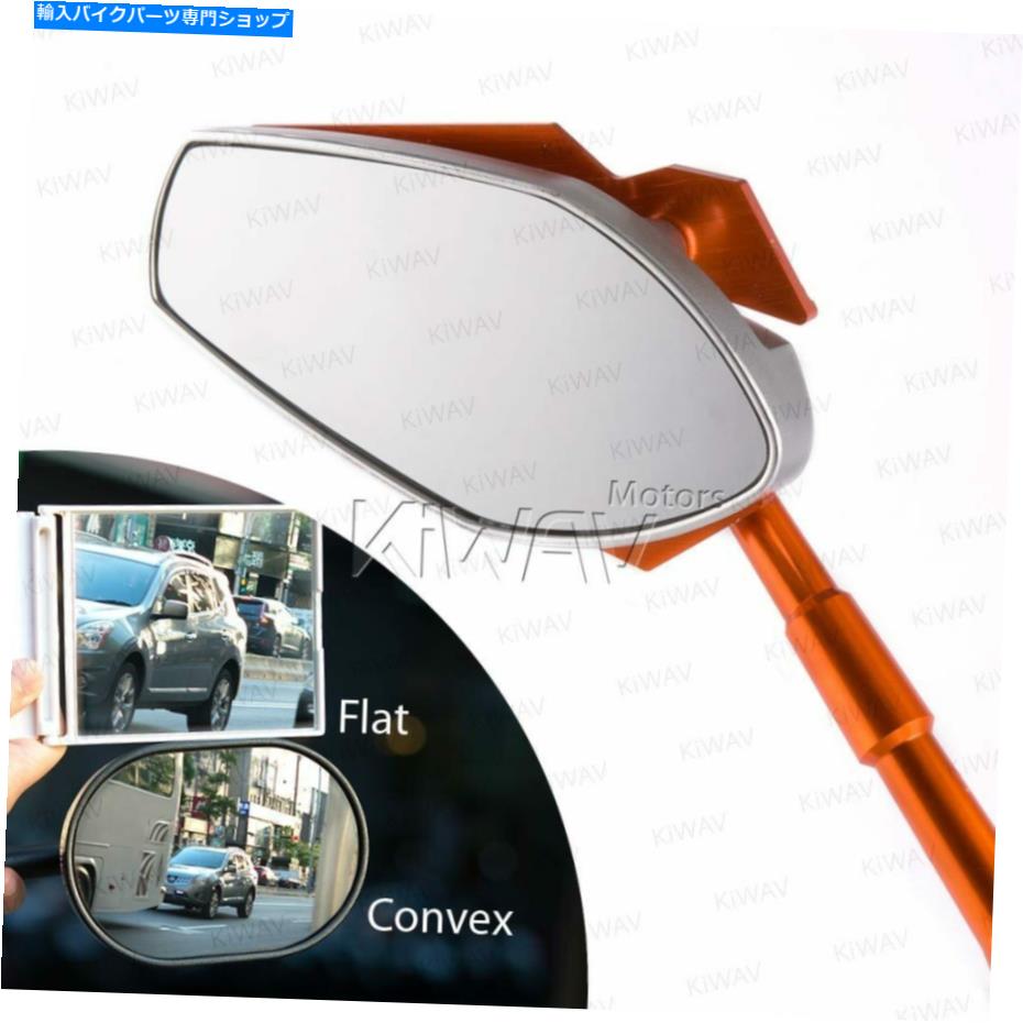 Mirror フェアリングミラーオレンジバイパーブラックアダプタはDucati 959 1299 Panigale 16 ' Fairing Mirrors orange VIPER black adapter fits Ducati 959 1299 Panigale 16'【並行輸入品】
