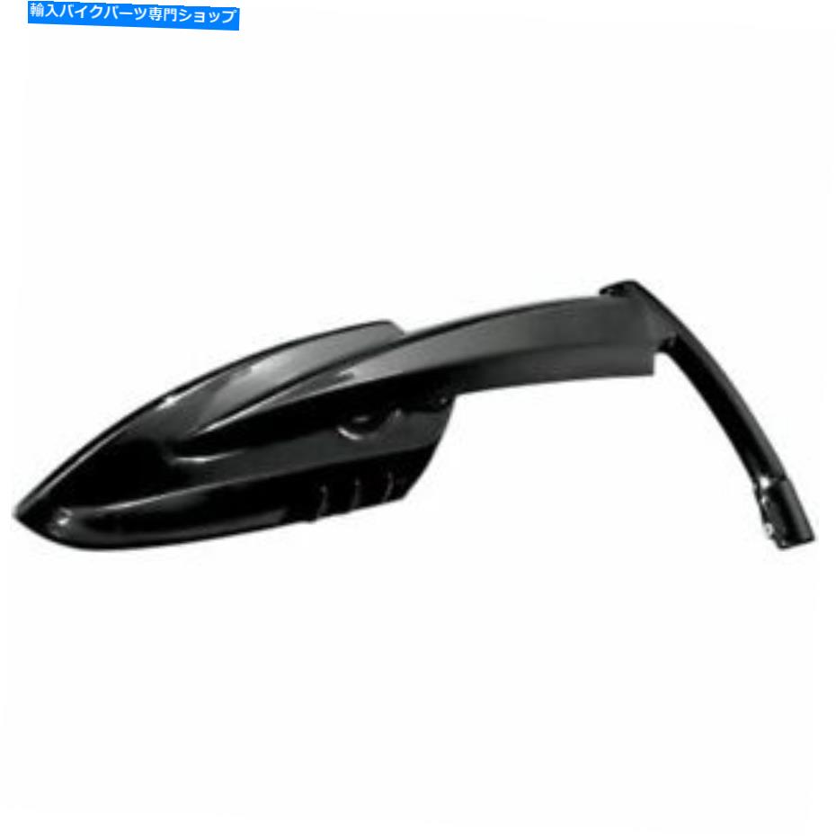 Mirror グロスブラック鎌鏡（ペア）クライャキン1760 Gloss Black Scythe Mirror (pair) Kuryakyn 1760【並行輸入品】