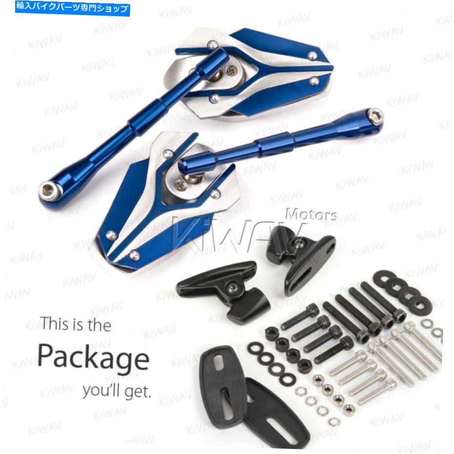 Mirror フェアリングミラーブルービーパーブラックアダプターはDUCATI 959 1299パニゲール16 ' Fairing Mirrors blue VIPER black adapter fits Ducati 959 1299 Panigale 16'【並行輸入品】