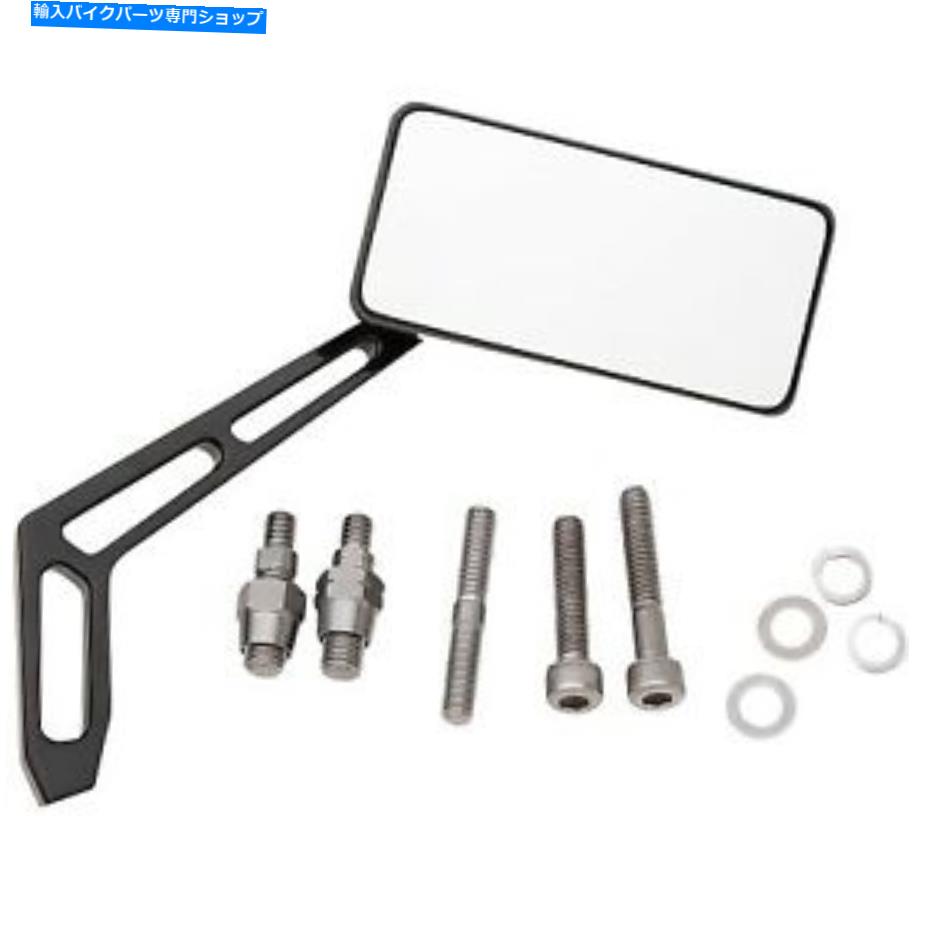 Mirror プロ1 102472AB週末の戦士ビレットアルミニウム左長方形ミラーハーレー Pro One 102472AB Weekend Warrior Billet Aluminum Left Rectangular Mirror Harley【並行輸入品】|Us Custom Parts Shop USDM