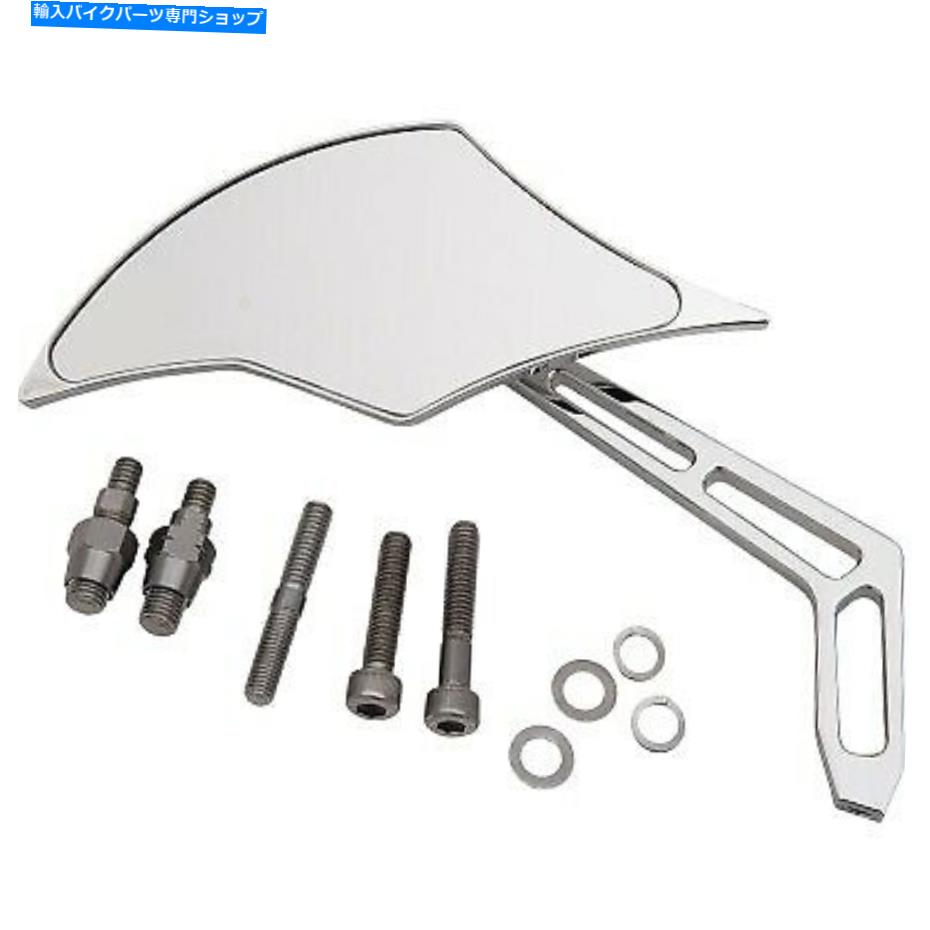 Mirror プロ1 102300クローム週末戦士ビレットアルミホールドフレームミラーハーレー Pro One 102300 Chrome Weekend Warrior Billet Aluminum Left Flame Mirror Harley【並行輸入品】|Us Custom Parts Shop USDM