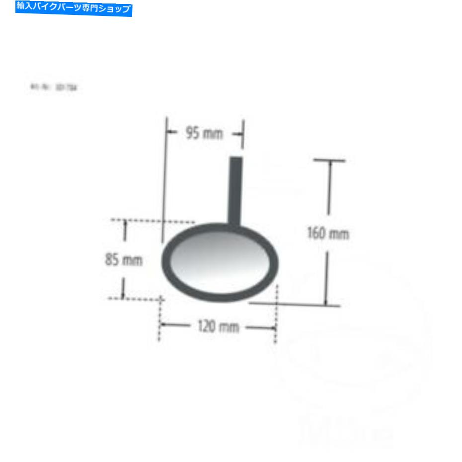 Mirror ミラーハンドルの端Black Highsider 301-784 Mirror Handlebar End Black Highsider 301-784【並行輸入品】|Us Custom Parts Shop USDM