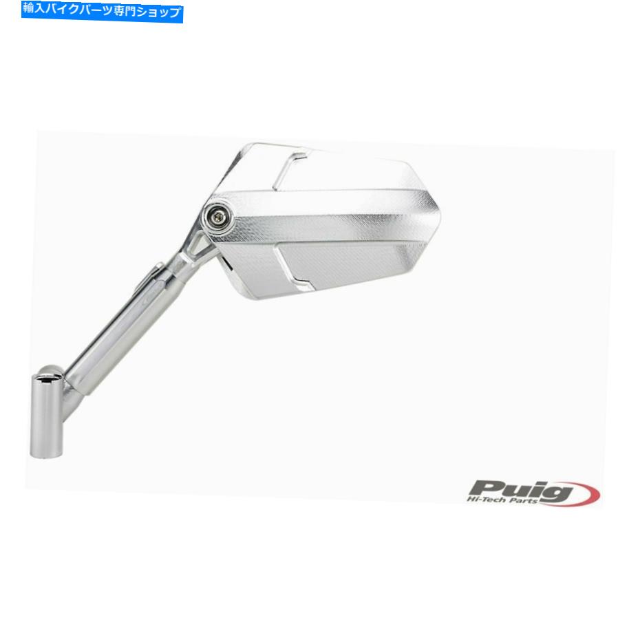 Mirror PUIG 010DDエクスプローラ右側のバックミラー Puig 010DD Explorer Right Side Rearview Mirror【並行輸入品】