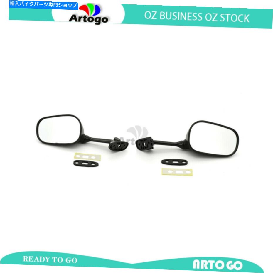 Mirror 右+左側のバックミラーフィットスズキMLADINレプリカGSX R1000 2004 Right + Left Hand Rearview Mirror Fit SUZUKI MLADIN REPLICA GSX R1000 2004【並行輸入品】|Us Custom Parts Shop USDM