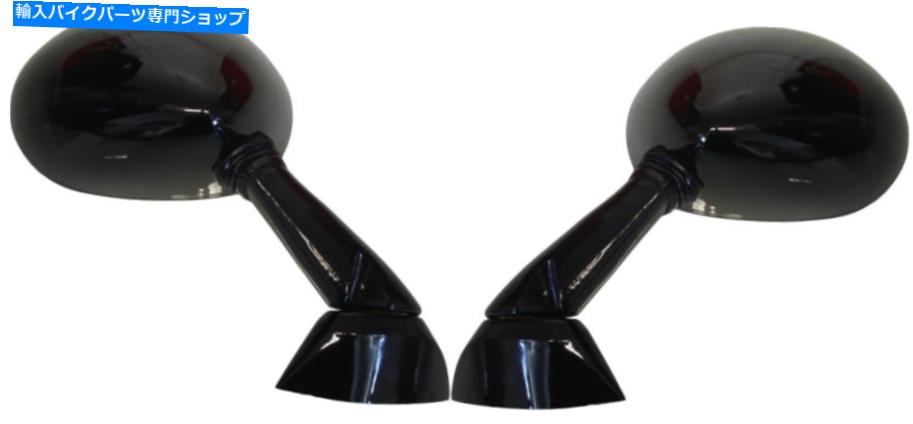 Mirror 1992年鈴木GSX 600 FN(GN72A)のためのミラー Mirrors Left & Right Hand for 1992 Suzuki GSX 600 FN (GN72A)【並行輸入品】|Us Custom Parts Shop USDM
