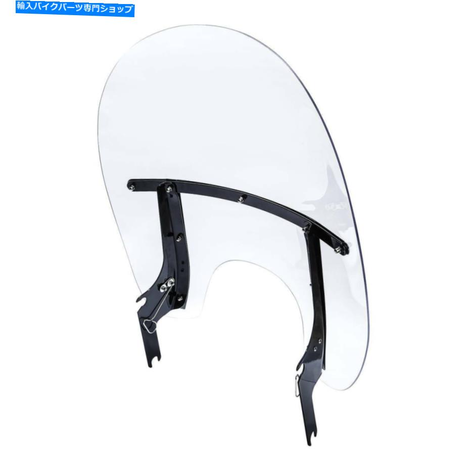 Windshield ハーレーツーリングモデルflhr flhrc 1994-2020のためのクリアPCフロントガラスのフロントスケーン Clear PC Windshield Windscreen For Harley Touring Models FLHR FLHRC 1994-2020 US【並行輸入品】 39,498円