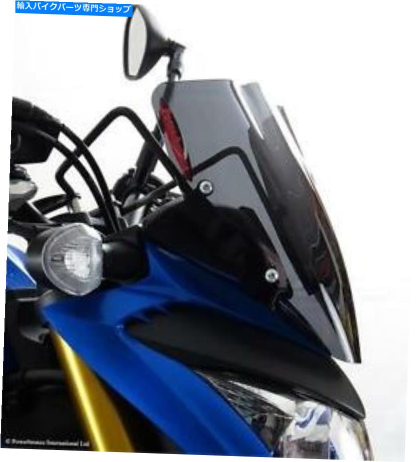 Windshield 鈴木GSX-S1000 15-20（270 mm）ダークスモークフロントガラスPowerBronze SUZUKI GSX-S1000 15-20 (270 MM) DARK SMOKE WINDSHIELD POWERBRONZE【並行輸入品】
