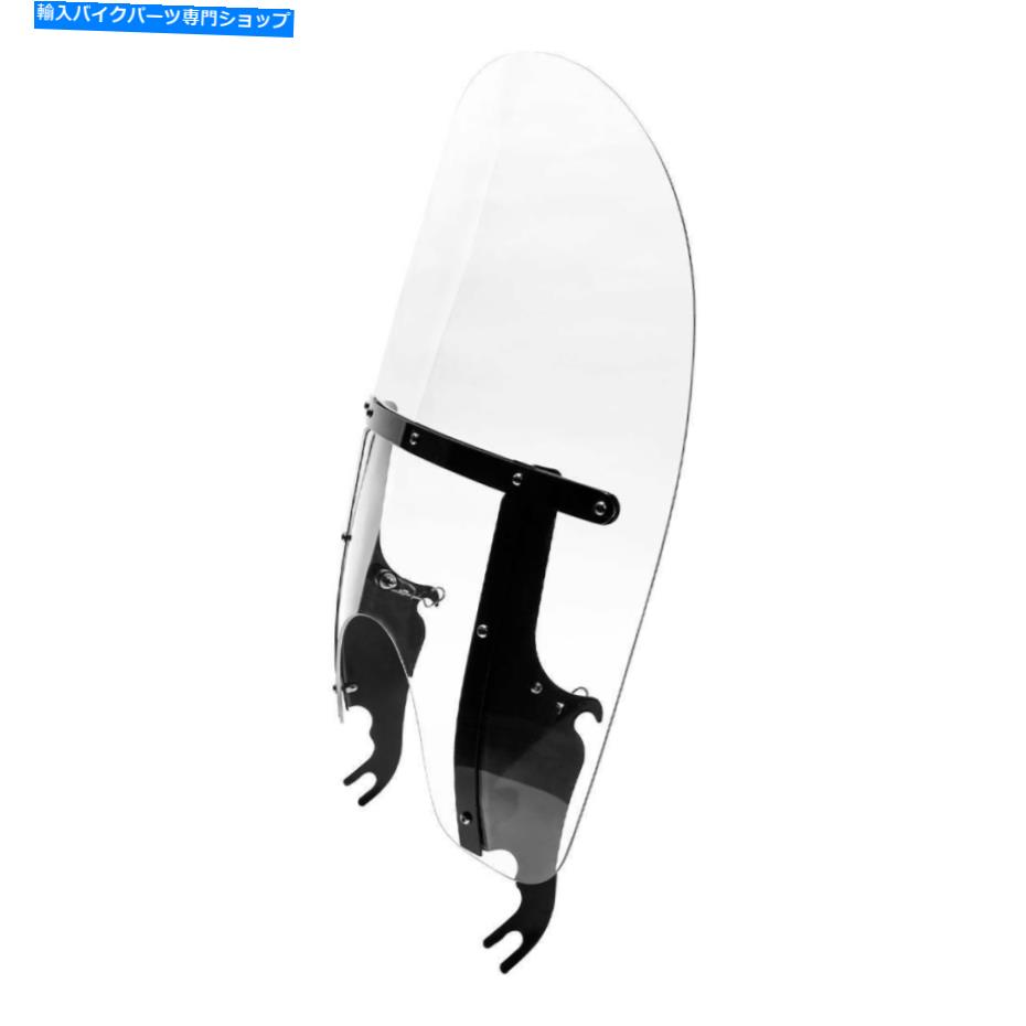Windshield クリアPCのフロントガラスのハーレーソフトの豪華な太った男の子FLS 2000-2017 Clear PC Windscreen Windshield For Harley Softail Deluxe Fat Boy FLS 2000-2017【並行輸入品】
