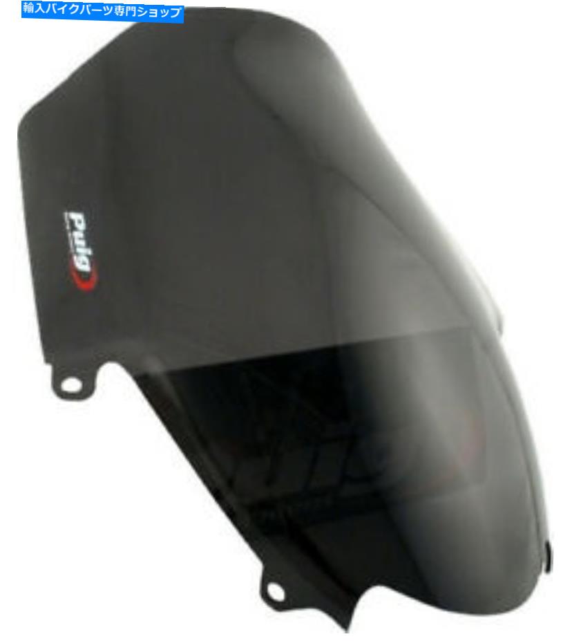 Windshield Puigオートバイのツーリングフロントガラスのフロントスケーンダークスモーク2125F Puig Motorcycle Touring Windshield Windscreen Dark Smoke 2125F【並行輸入品】