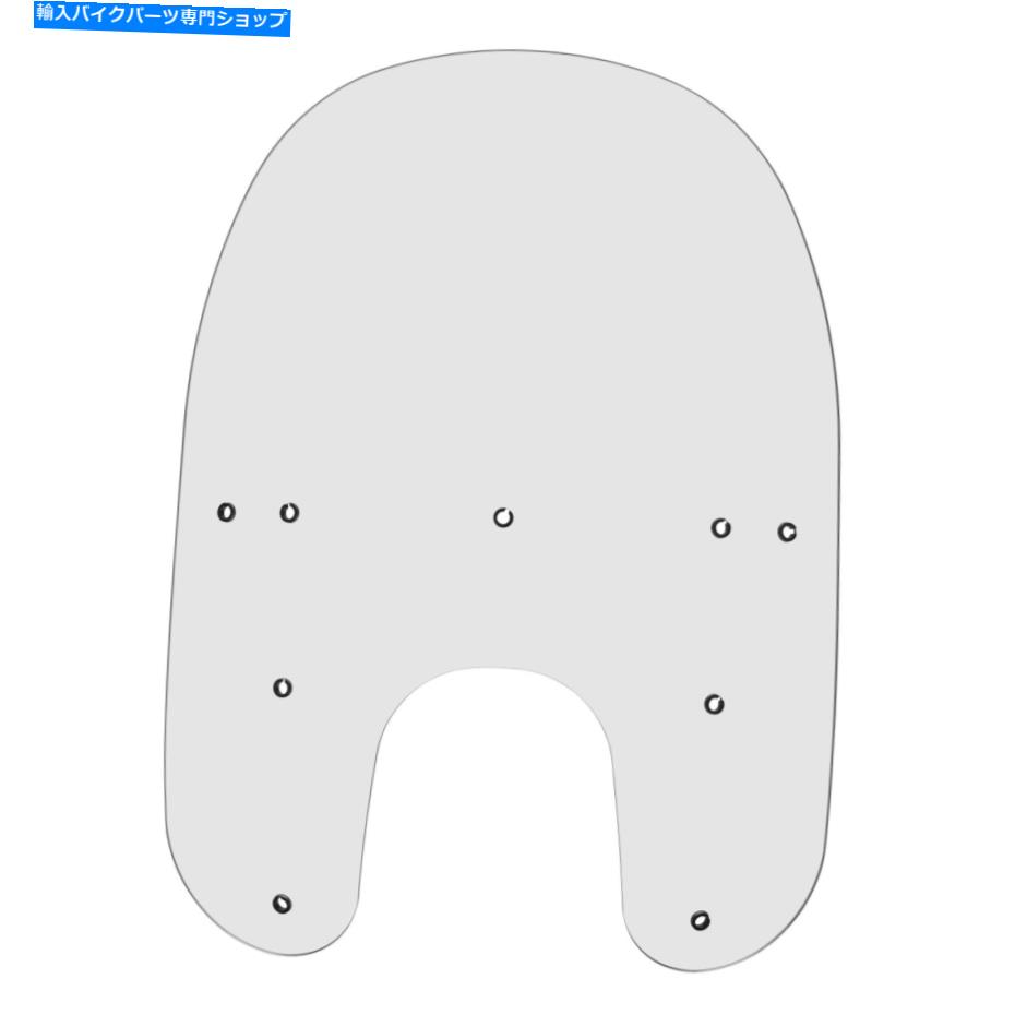 Windshield Harley-Davidson Dyna 95-05シリーズクリアリプレースシールド For Harley-Davidson Dyna 95-05 Series Clear Replacement Windshield【並行輸入品】｜Us Custom Parts Shop USDM