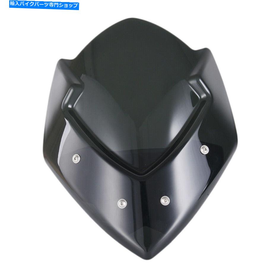 Windshield 鈴木GSX-S1000 GSXSのためのオートバイのフロントスクリーン黒アクリル風の偏向器 Motorcycle Windscreen Black Acrylic Wind Deflector for for Suzuki GSX-S1000 GSXS【並行輸入品】 34,231円