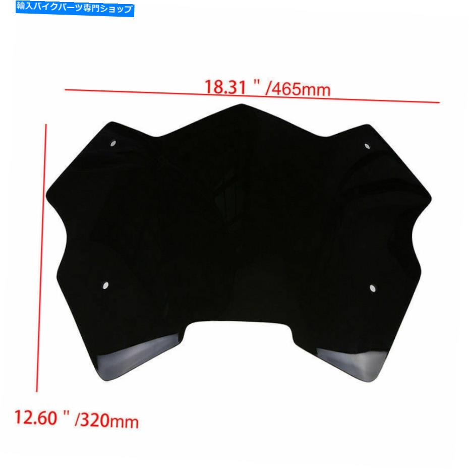 Windshield ヤマハTmax 530 2017 2017 2017 2017 2017 2017 2017 2017のプラスチックオートバイのフロントガラスのウィンドスクリーンキット Plastic Motorcycle Windshield Windscreen Kit For Yamaha TMAX 530 2017 2018 New【並行輸入品】