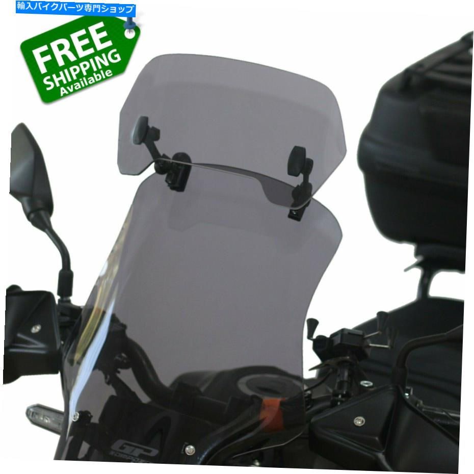 Windshield Windshield Extension Deflector - 掘削なしの普遍的なオートバイクリップ Universal Motorcycle Clip On Windshield Extension Deflector-NO DRILLING REQUIRED【並行輸入品】