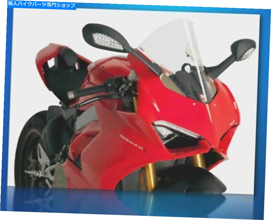 Windshield Puig Racing Windscreenクリア2018-19 Ducati Panigale V4S - 9690W Puig Racing Windscreen Clear 2018-19 Ducati PANIGALE V4S - 9690W【並行輸入品】