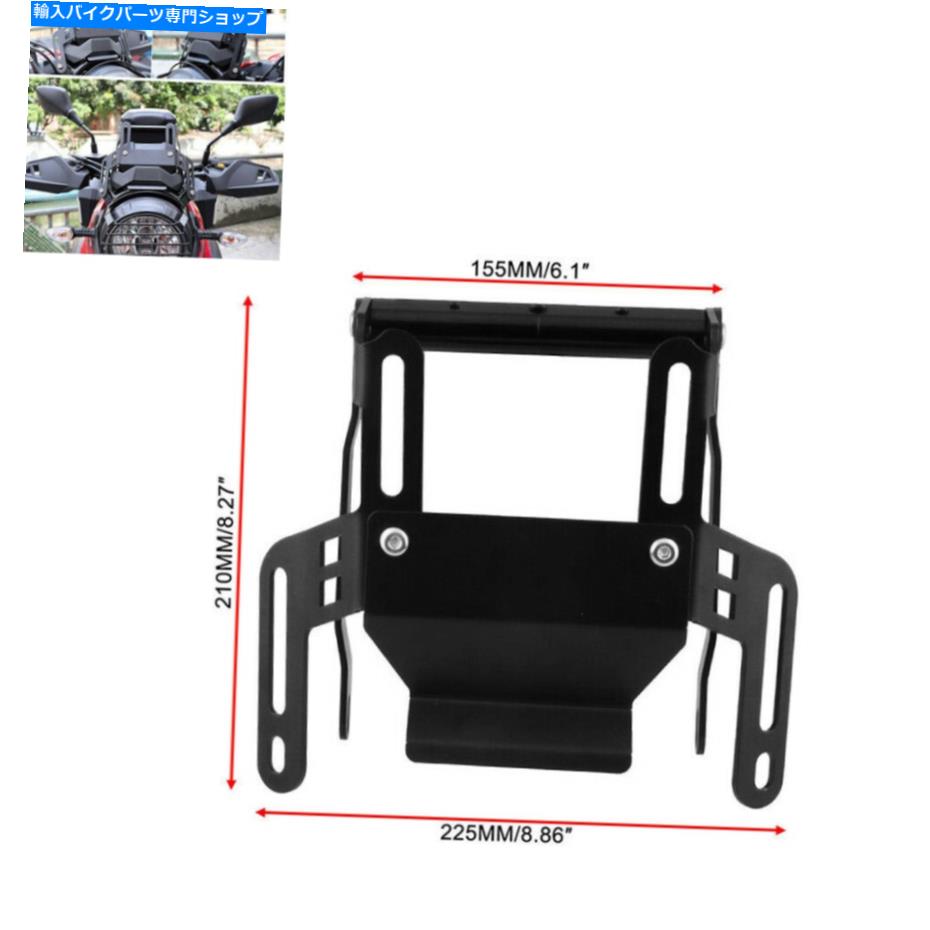 Windshield オートバイアクセサリーフロントガラスW /ブラケットステンレス鋼調整ブラケット Motorcycle Accessories Windshield w/ Bracket Stainless Steel Adjustment Bracket【並行輸入品】|Us Custom Parts Shop USDM