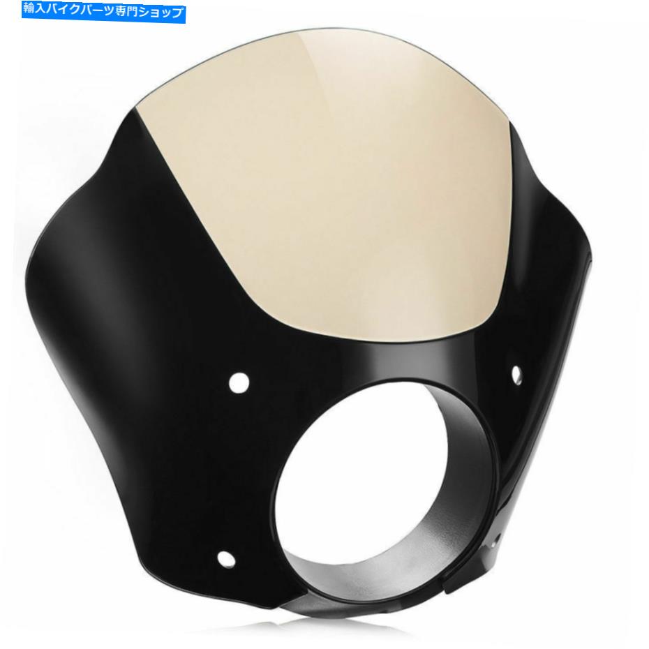 Windshield Windshield Cafe Racer WindscreenフェアリングフィットDYNA XL883Nアイアンスポーツスター2009 U9 Windshield Cafe Racer Windscreen Fairing Fits Dyna XL883N Iron Sportster 2009 U9【並行輸入品】