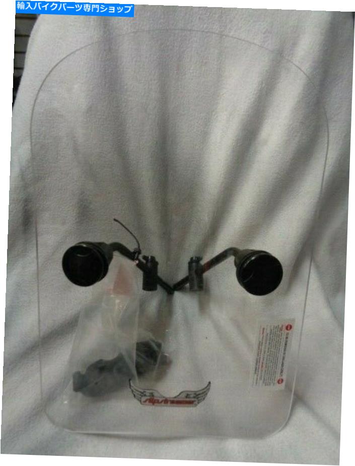 Windshield スリップストーマーTombstone WindShield HD-3クリア Slipstreamer Tombstone Windshield HD-3 Clear【並行輸入品】